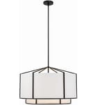 Crystorama - CAR-9209-BK - Carlyn 28" Chandelier by Crystorama