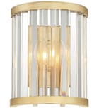 Crystorama - DAR-1012-DT - Darcy 10" Wall Sconce by Crystorama