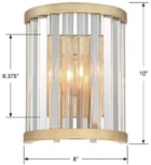 Crystorama - DAR-1012-DT - Darcy 10" Wall Sconce by Crystorama - Image 2