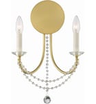 Crystorama - Delilah 16" Wall Sconce by Crystorama