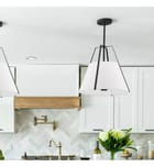 Crystorama - ED0241104BK - Everly 20-Inch Pendant by Crystorama - Image 2