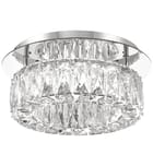 Crystorama - ED3551201CH - Kinsley 12" Flush Mount by Crystorama