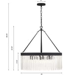 Crystorama - Emory 24" Chandelier by Crystorama - Image 6