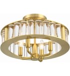 Crystorama - FAR-6000-AG - Farris 16.5" Flush Mount by Crystorama - Image 4