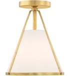 Crystorama - Fulton 9.25" Semi-Flush Mount by Crystorama - Image 7