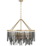 Crystorama - GEM-7005-MG-SS - Gemma 32-Inch Chandelier by Crystorama - Image 4