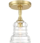 Crystorama - Gregory 5" Semi-Flush Mount by Crystorama - Image 6