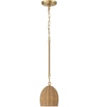 Crystorama - JAC-10502-SG - Jace 6" Pendant by Crystorama - Image 5