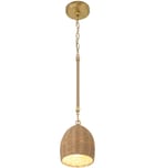 Crystorama - JAC-10502-SG - Jace 6" Pendant by Crystorama - Image 2
