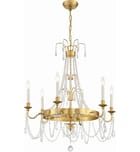 Crystorama - MAI-18606-GA - Maizey 28" Chandelier by Crystorama - Image 4