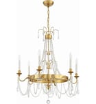 Crystorama - MAI-18606-GA - Maizey 28" Chandelier by Crystorama - Image 2