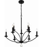 Crystorama - Mila 28" Chandelier by Crystorama - Image 8