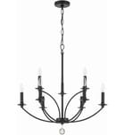Crystorama - Mila 28" Chandelier by Crystorama - Image 7