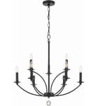 Crystorama - Mila 28" Chandelier by Crystorama - Image 6