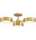 Crystorama - Orson 22.5" Semi Flush by Crystorama