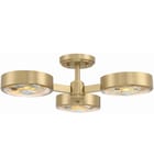 Crystorama - Orson 22.5" Semi Flush by Crystorama