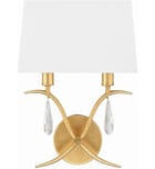 Crystorama - ROL-18802-GA - Rollins 14" Wall Sconce by Crystorama - Image 4