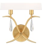 Crystorama - ROL-18802-GA - Rollins 14" Wall Sconce by Crystorama - Image 5