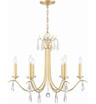 Crystorama - ROL-18816-GA - Rollins 28" Chandelier by Crystorama - Image 5