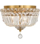 Crystorama - ROS-A1003-AG-CL-MWP - Roslyn 10-Inch Flush Mount by Crystorama - Image 5
