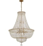 Crystorama - ROS-A1015-AG-CL-MWP - Roslyn 28-Inch Chandelier by Crystorama - Image 4