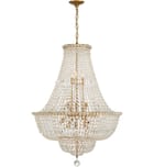 Crystorama - ROS-A1015-AG-CL-MWP - Roslyn 28-Inch Chandelier by Crystorama - Image 5