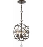Crystorama - SOL-9325-EB - Solaris 12" Outdoor Pendant by Crystorama