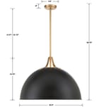 Crystorama - Soto 23.5" Chandelier by Crystorama - Image 6