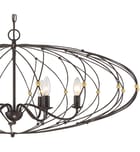 Crystorama - ZUC-A9036-EB-GA - Zucca 38.25" Chandelier by Crystorama - Image 9