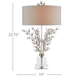 Currey & Company - 6000-0727 - Forget-Me-Not 33.75" Table Lamp by Currey & Company - Image 2