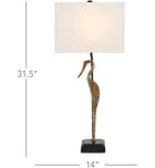 Currey & Company - 6000-0759 - Antigone 31.5" Table Lamp by Currey & Company - Image 2