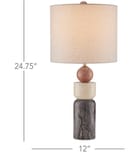 Currey & Company - 6000-0917 - Moreno 24.75" Table Lamp by Currey & Company - Image 3