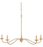 Currey & Company - 9000-0848 - Saxon 33.25" Chandelier by Currey & Company