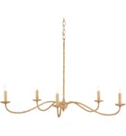Currey & Company - 9000-0848 - Saxon 33.25" Chandelier by Currey & Company - Image 3