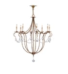 Currey & Company - Crystal Lights 31" Chandelier by Currey & Company - Image 2