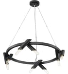 Lumanity - L090-0018 - Pipeline 29.5" Chandelier by Lumanity - Image 4