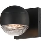 ET2 - E30163-126BK - Modular 5" Outdoor Wall Sconce by ET2