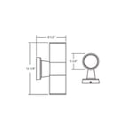 Eurofase - 19205-014 - Up & Downlight Outdoor Sconce by Eurofase - Image 2