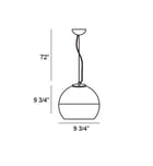 Eurofase - 20453-015 - Chromos 9.75" Pendant by Eurofase - Image 2