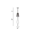 Eurofase - 22827-012 - Aqua 40" Pendant by Eurofase - Image 2