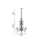 Eurofase - 22945-013 - Veronica 37" Chandelier by Eurofase - Image 4