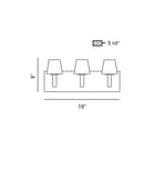 Eurofase - Anglo 19" Bath Vanity Light by Eurofase - Image 2
