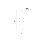 Eurofase - Vesper 5" Wall Sconce by Eurofase - Image 2