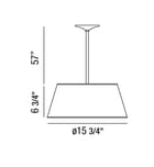 Eurofase - 25706-024 - Salvo 6.75" Pendant by Eurofase - Image 2