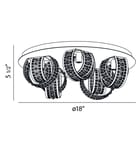 Eurofase - 26325-019 - Yorkville 18" Flush Mount by Eurofase - Image 2