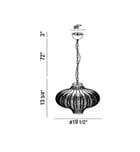 Eurofase - 26330-013 - Monica 19.5" Chandelier by Eurofase - Image 2