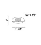 Eurofase - 26350-011 - Buca 6" Wall Sconce by Eurofase - Image 2