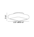 Eurofase - Alma 13" Flush Mount by Eurofase - Image 3