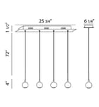 Eurofase - 28167-013 - Patruno 4" Pendant by Eurofase - Image 2