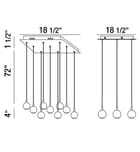 Eurofase - 28170-013 - Patruno 18.5" Pendant by Eurofase - Image 2